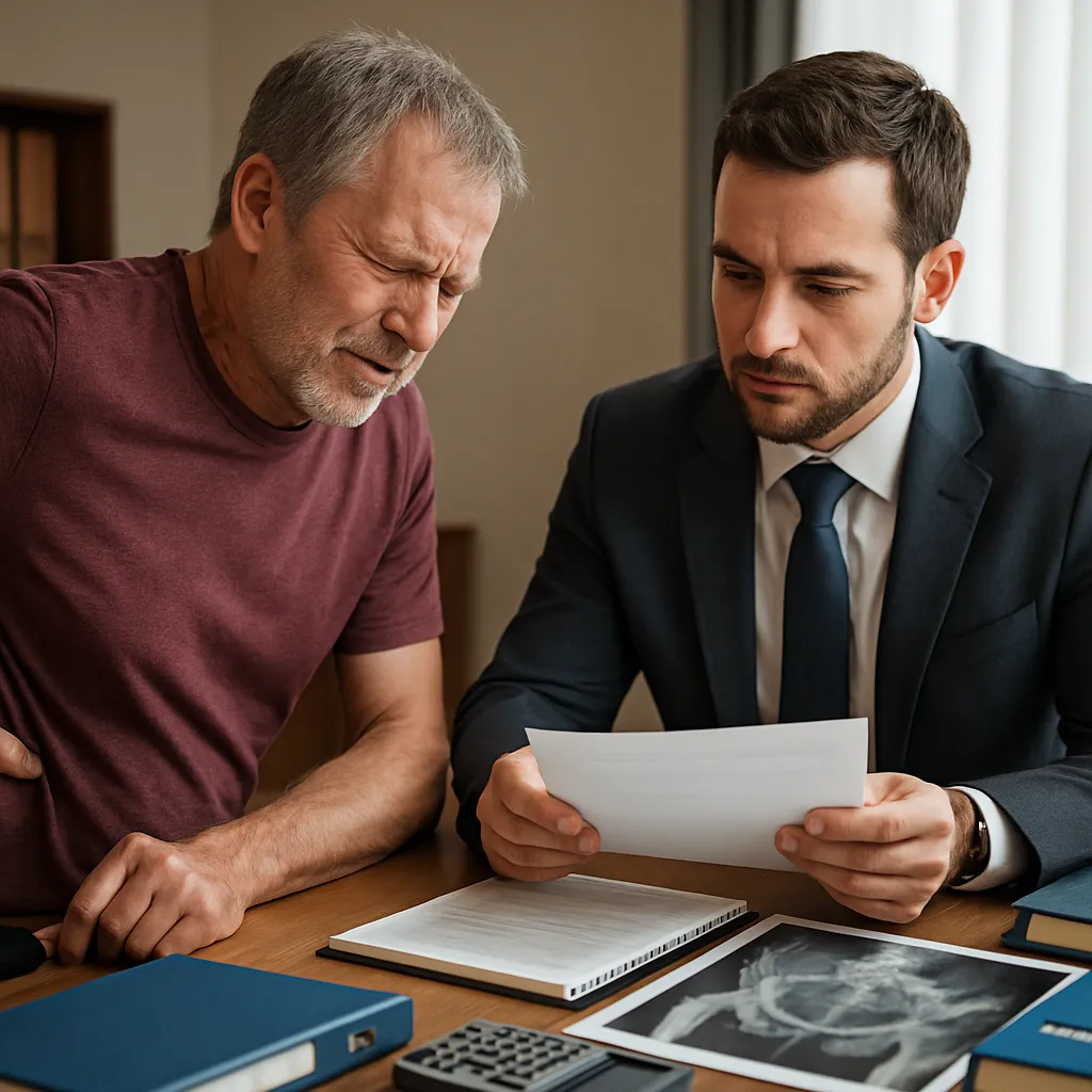 Aplastamiento vertebral: secuelas funcionales y grados de incapacidad