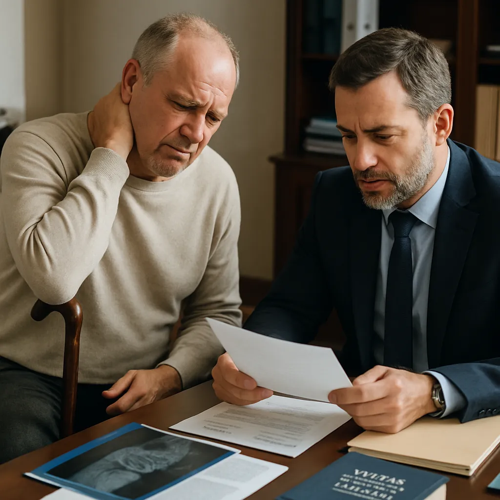 Incapacidad permanente por espondilitis anquilosante: qué grado corresponde