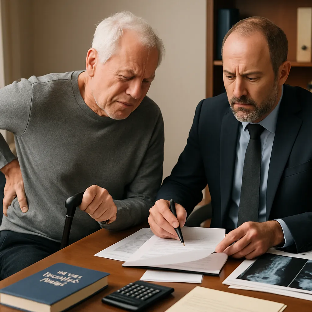 ¿Puede la osteoporosis severa con fracturas recurrentes dar incapacidad permanente?