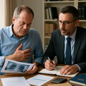 Caso práctico: comercial consigue incapacidad total por cardiopatía grave