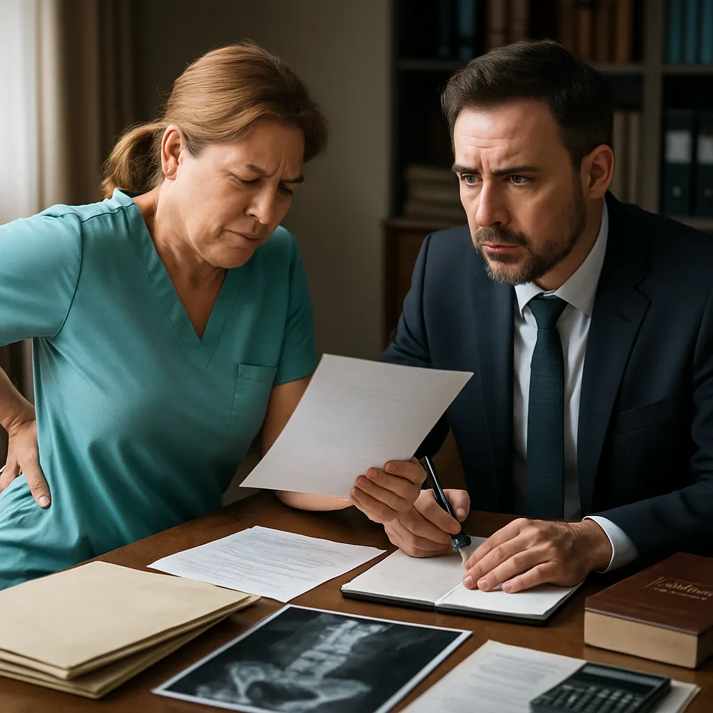 Caso práctico: enfermera consigue incapacidad por lumbalgia crónica invalidante