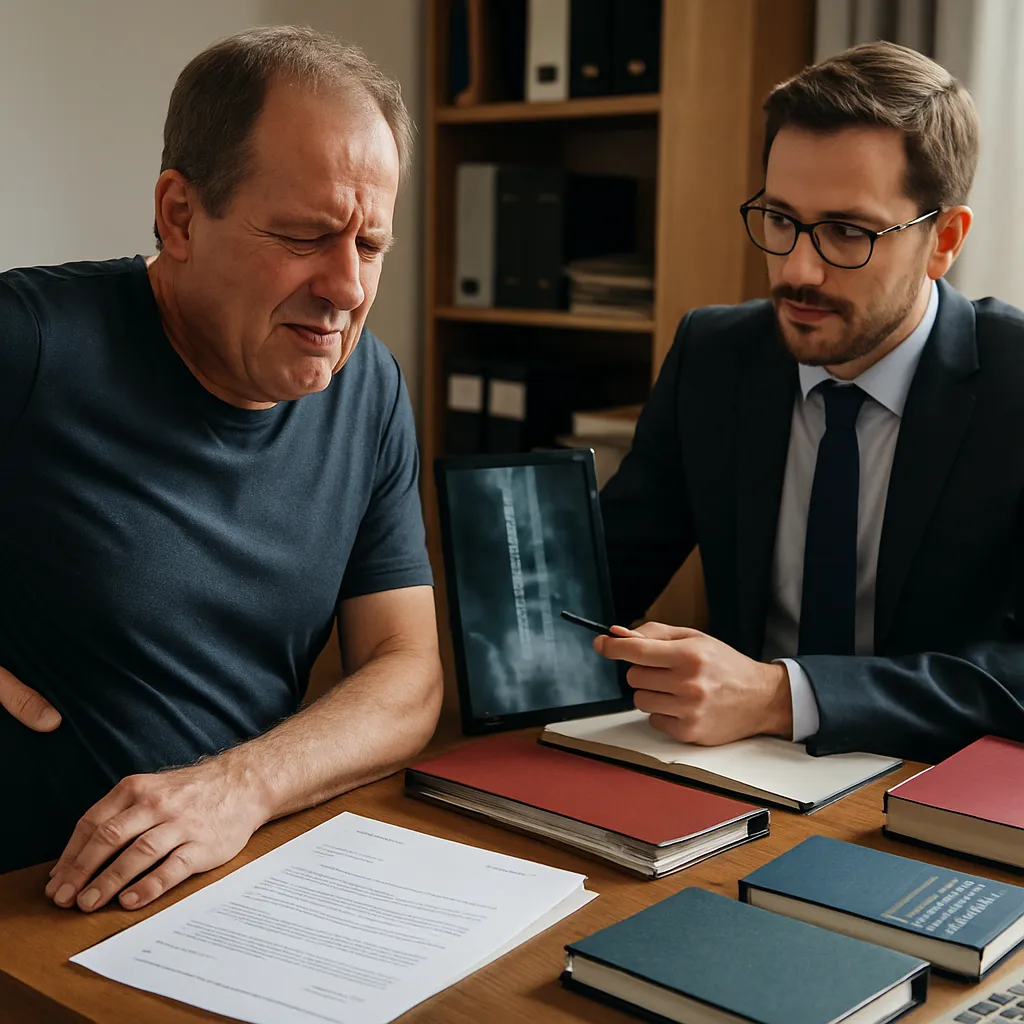 Caso práctico: incapacidad total para conductor profesional con hernias discales