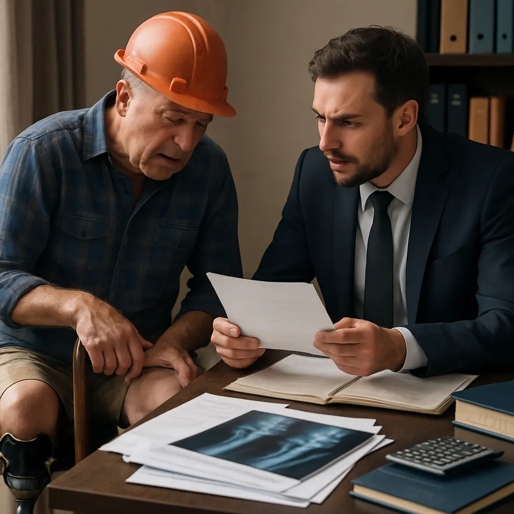 Cómo conseguimos incapacidad total para albañil con prótesis bilateral de rodilla