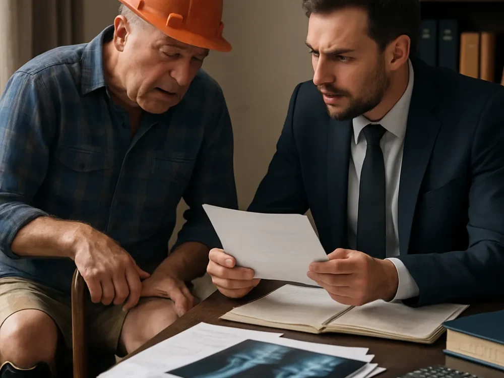 Cómo conseguimos incapacidad total para albañil con prótesis bilateral de rodilla