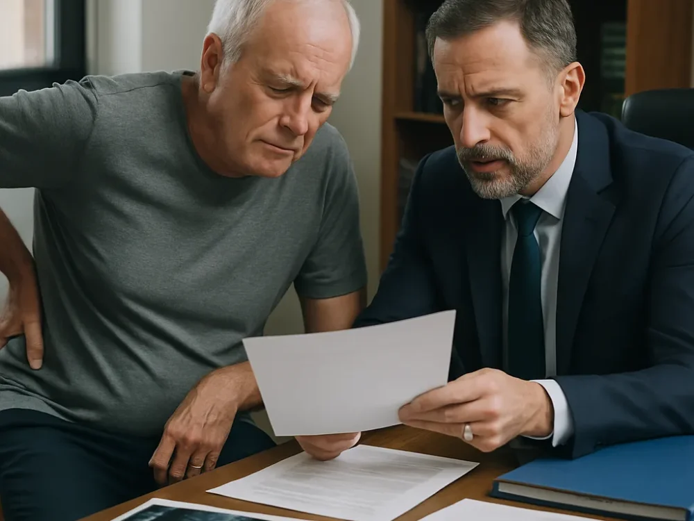 Hernias lumbares: criterios médico-legales del INSS (dolor déficit y recaídas)